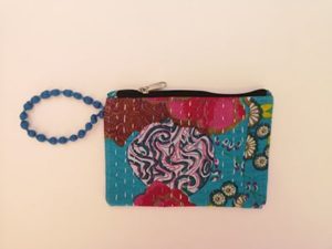 Pochette double face en tissu 6