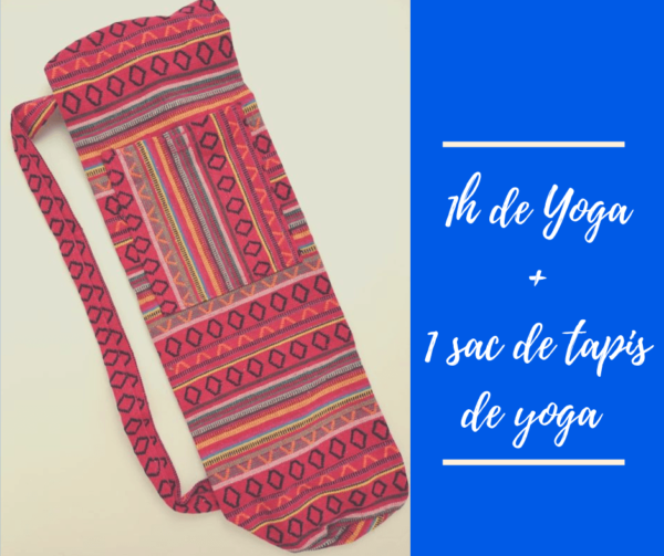 1h yoga + sac de tapis