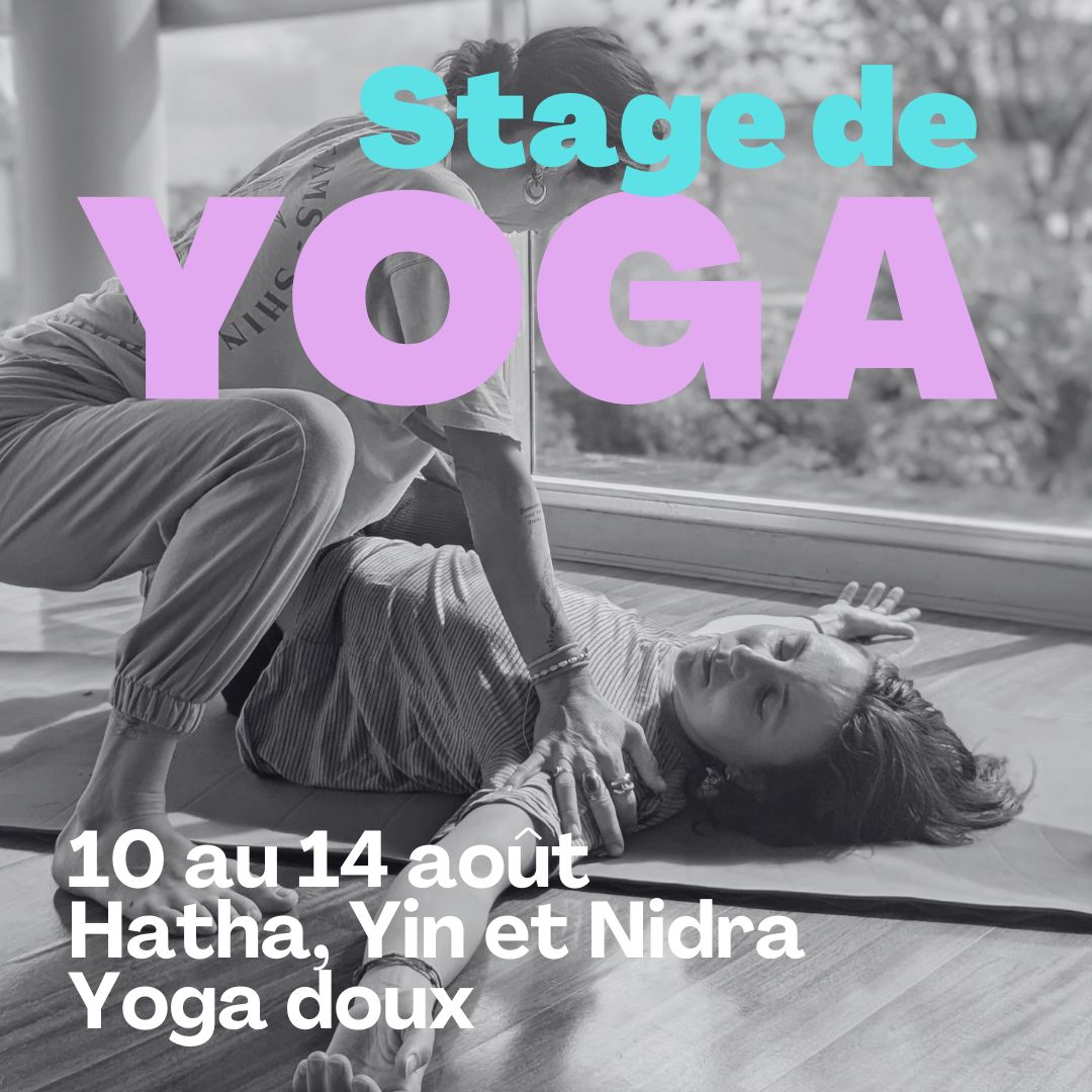 stage de yoga août trégastel