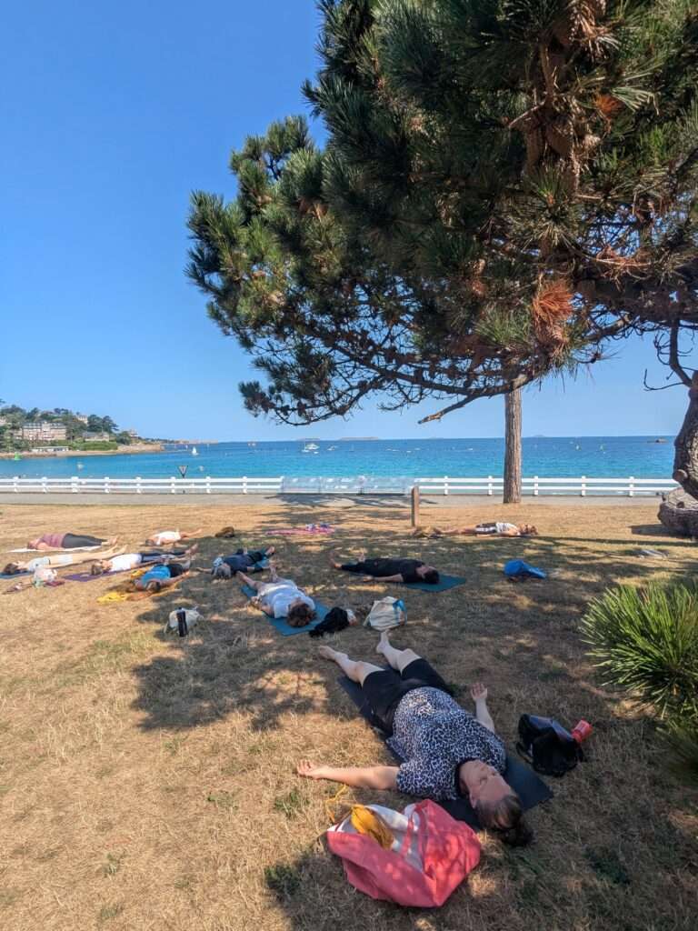 Cours de yoga à trestraou