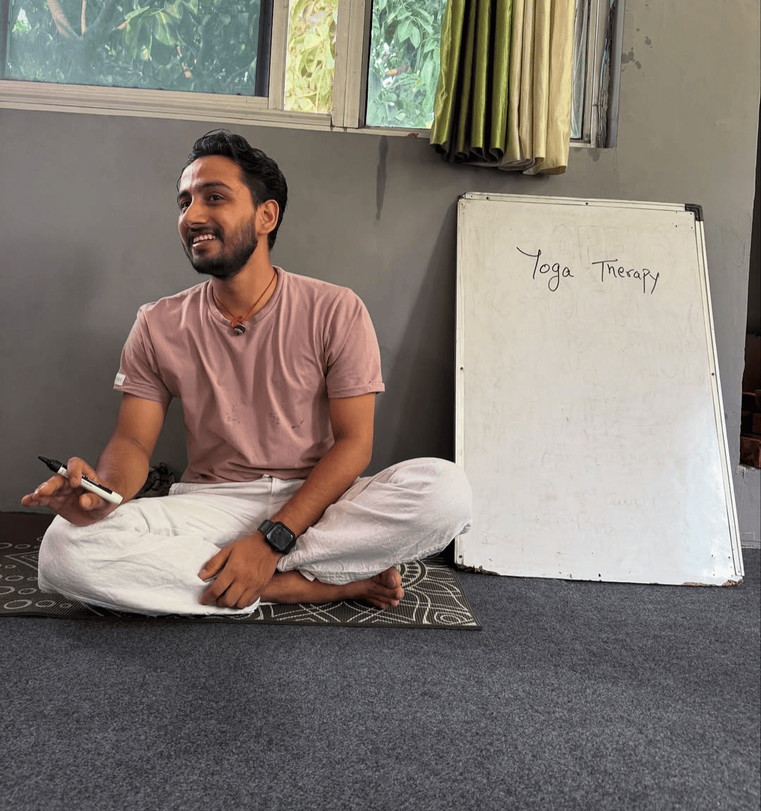 rahul, mon professeur de yoga